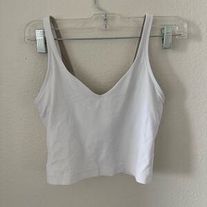 White Lululemon Align Tank